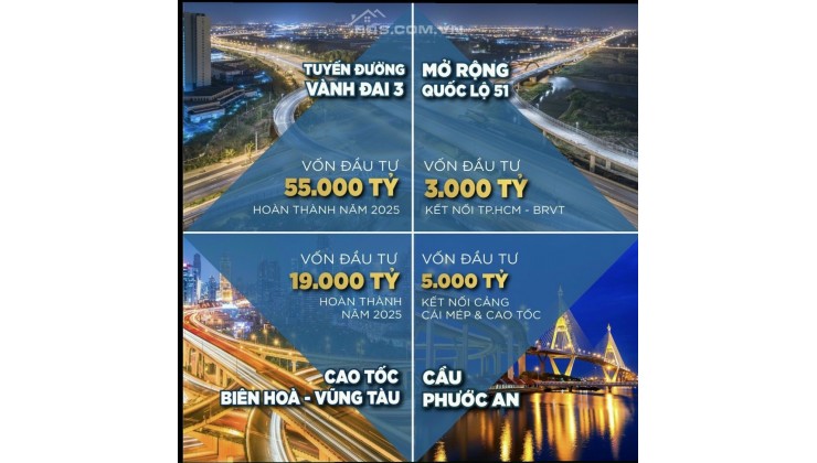 MỞ BÁN 21 NỀN ĐẤT FULL THỔ CƯ TẠI CHÂU PHA - PHÚ MỸ - BÀ RỊA VŨNG TÀU GIÁ CHỈ TỪ 1.3 TỶ NỀN